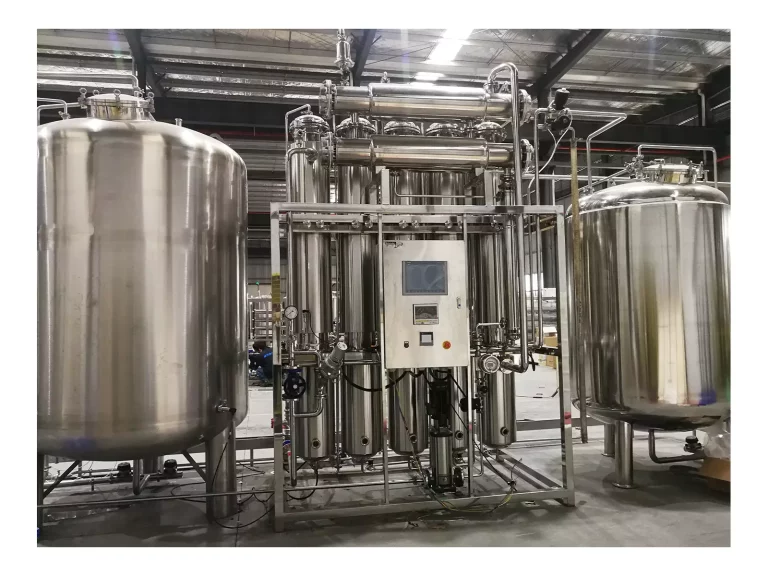 Multi-effect Distilled Water Generator for Pharmaceutical | GMP certified efficient WFI plant