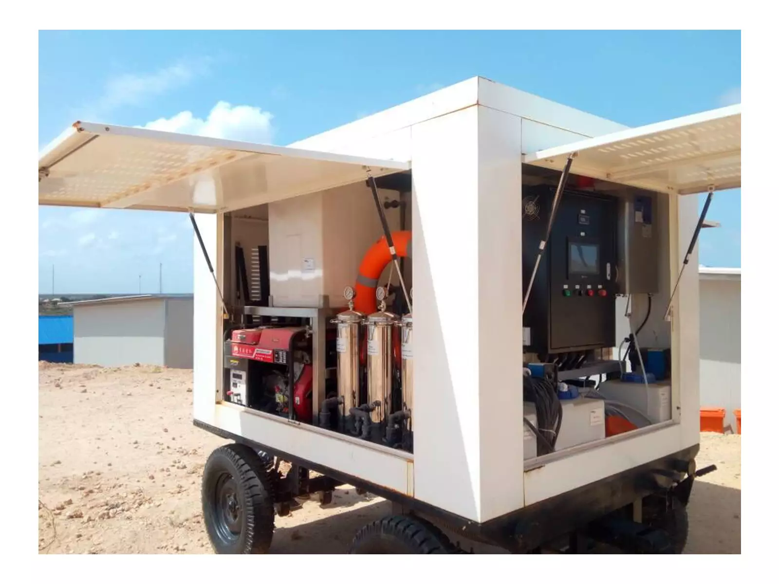 Industrial Mobile Water Treatment System/Trailer Manufacturer - Molewater