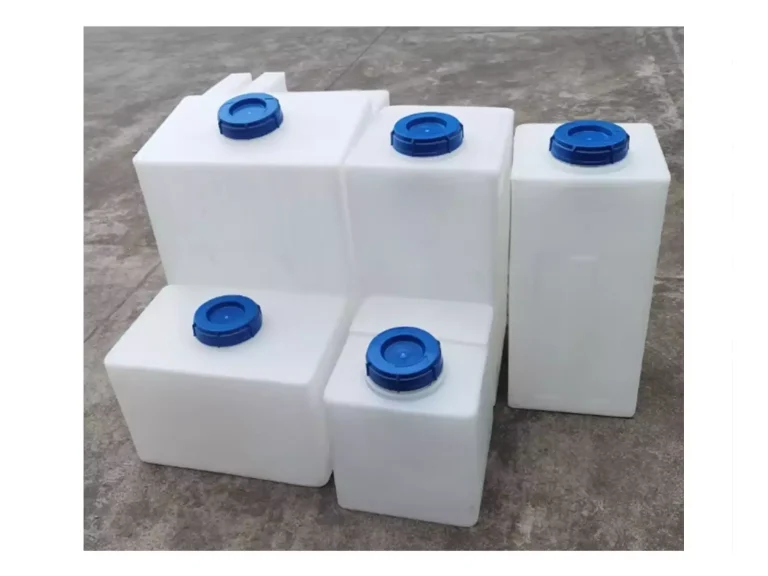 Factory High Quality 30L square PE White Dosing tank for Laboratory Pure Water Treatment Machine Chemical Storage tank