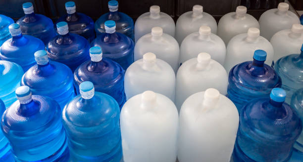 Barrel or bottled water