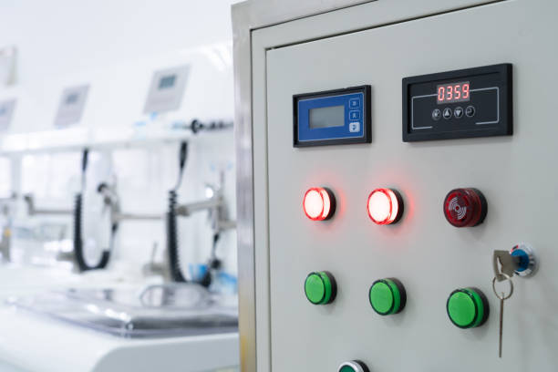 a dialyser or hemodialysis machine in an hospital ward