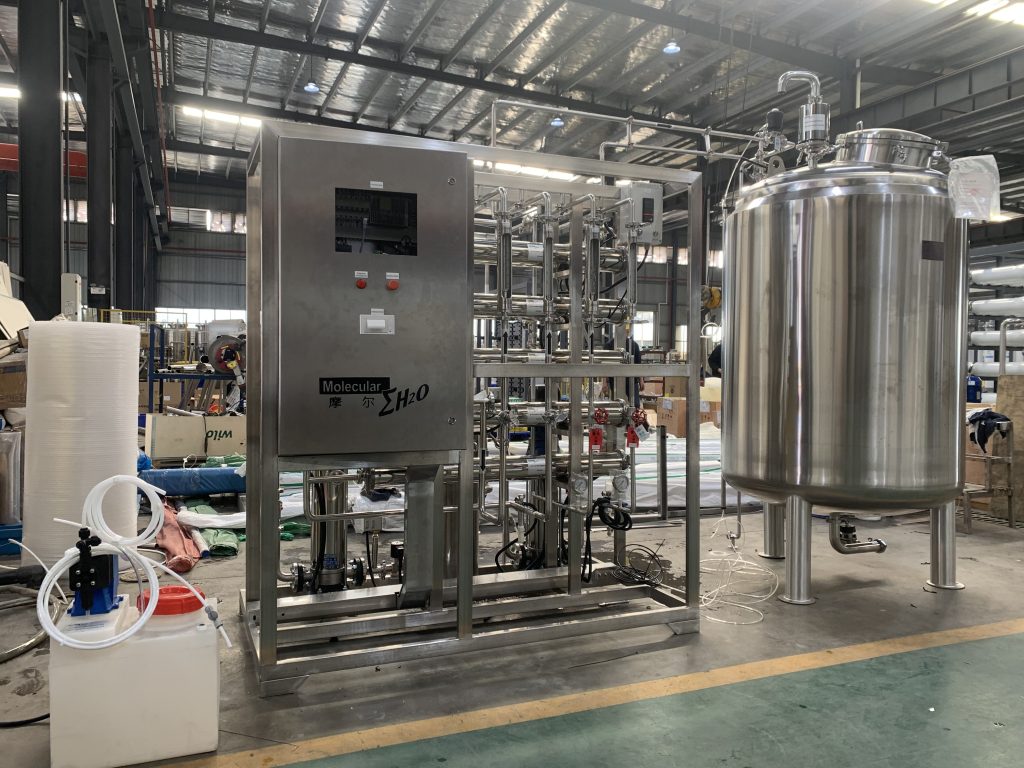500L pharmaceutical purified water equipment for export to Russia-3