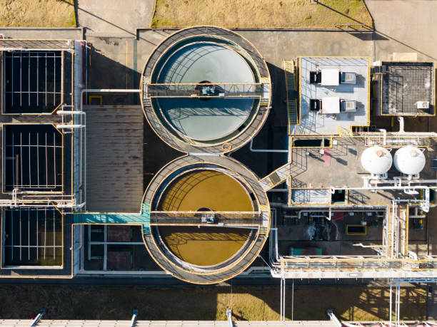 Wastewater treatment plant treatment tank