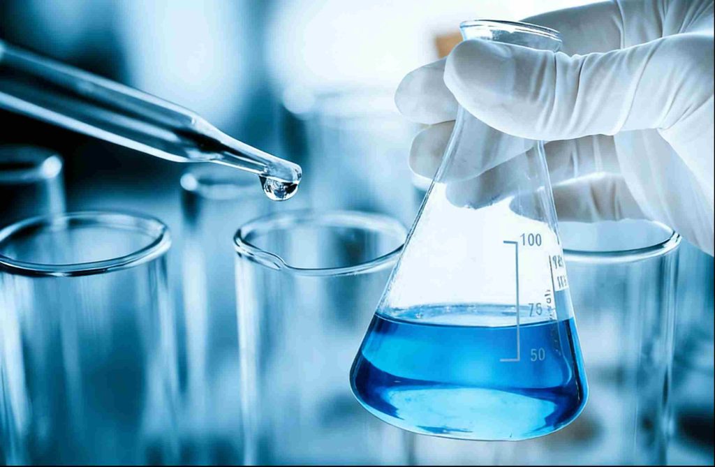 ultrapure water used in lab