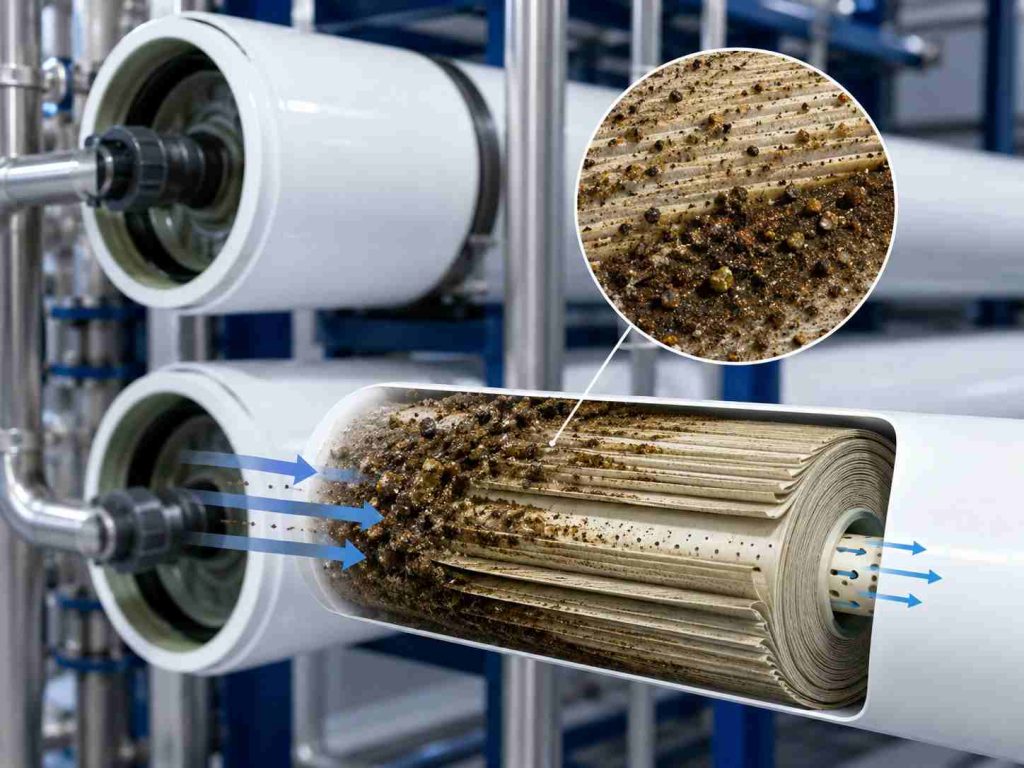 Particulate Fouling in RO Membrane