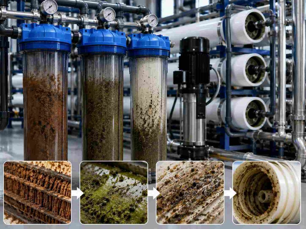 Pretreatment Failure in RO System