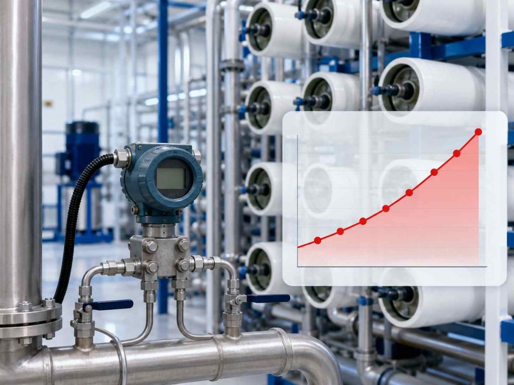 RO Membrane Differential Pressure Rising