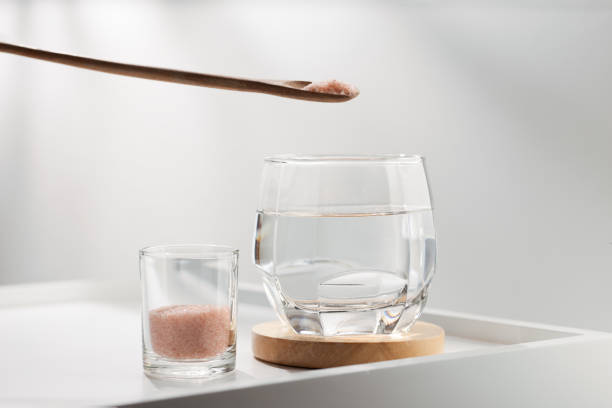Himalayan Pink Salt in Water