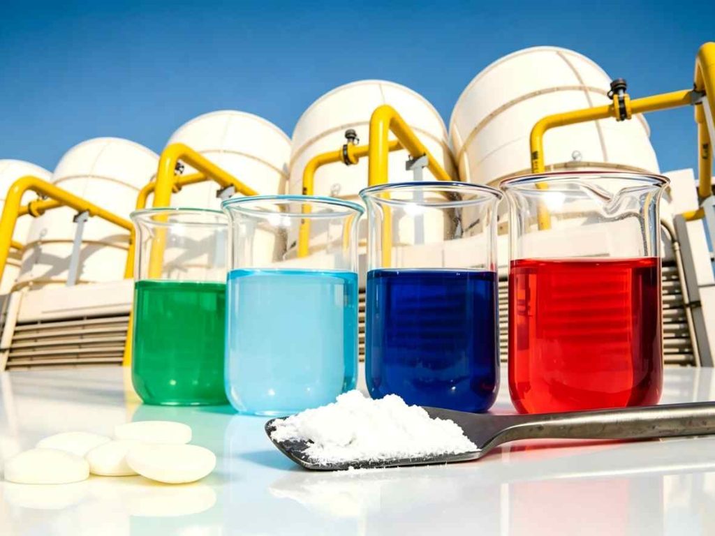 chemicals used in cooling tower water treatment