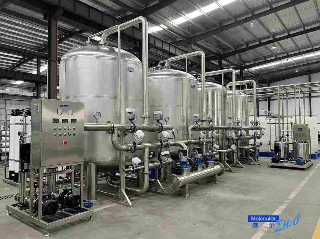 raw water filtration equipment for large-scale facilities