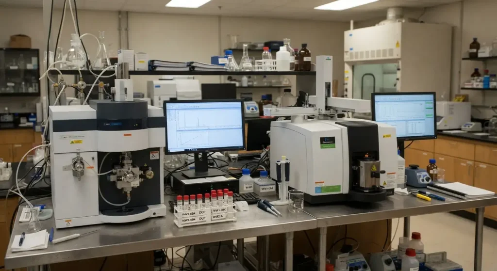 AAS and ICP Analysis of Wastewater