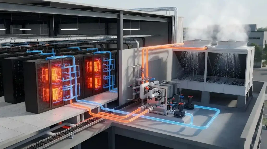 AI Data Centers Use Water for Cooling