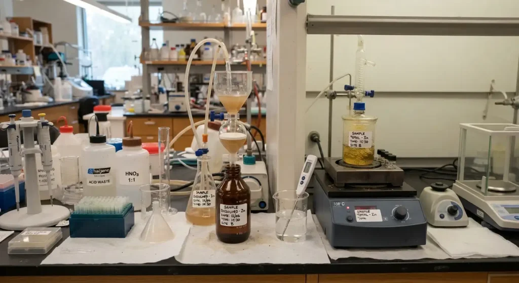 Dissolved Zinc vs Total Zinc Sample Preparation