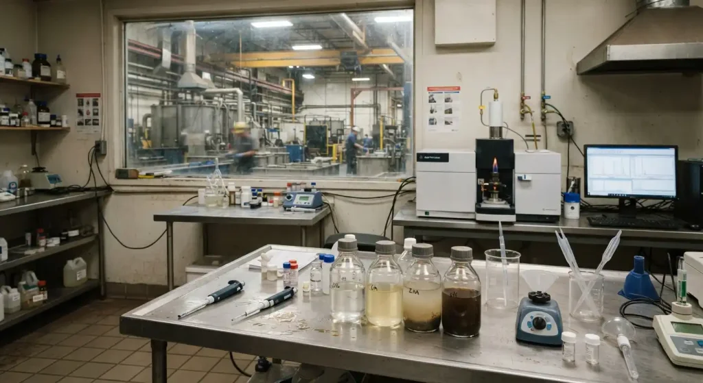 Zinc Analysis for Electroplating Wastewater