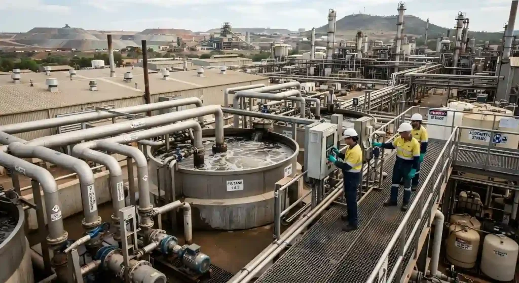industrial wastewater treatment facility