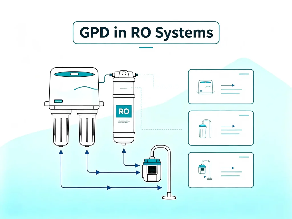 GPD in RO Systems