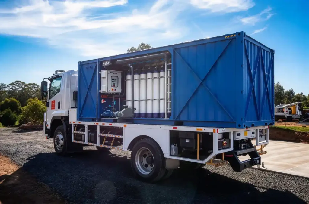 mobile water treatment system